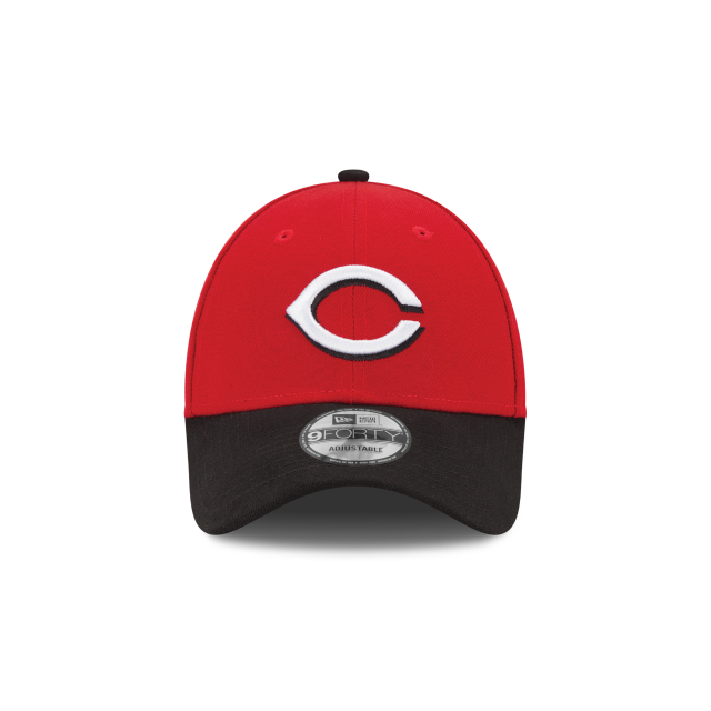 Cincinnati Reds MLB New Era Men Red Black 9Forty League Road Adjustable Hat product image 3, provided for visual reference