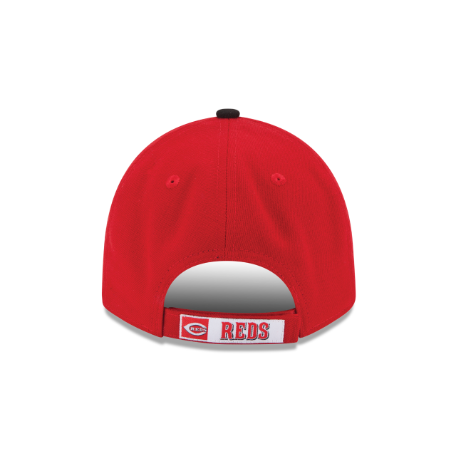 Cincinnati Reds MLB New Era Men Red Black 9Forty League Road Adjustable Hat product image 2, provided for visual reference