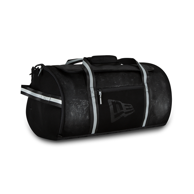New Era Black Mesh Reflect Duffel Bag 65L AX20 product image 6, provided for visual reference and product detail review