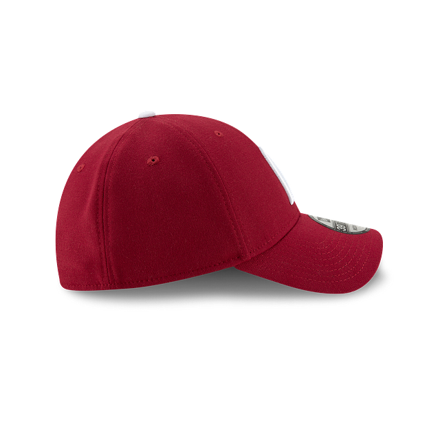 Philadelphia Phillies MLB New Era Men Burgundy 39Thirty Team Classic Stretch Fit Hat product image 3, provided for visual