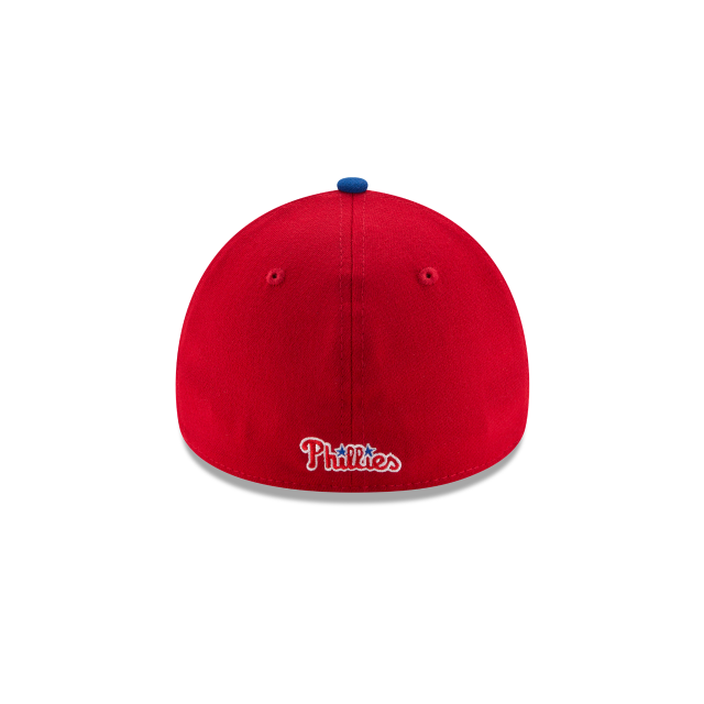 Philadelphia Phillies MLB New Era Men Red 39Thirty Team Classic Stretch Fit Hat product image 2, provided for visual
