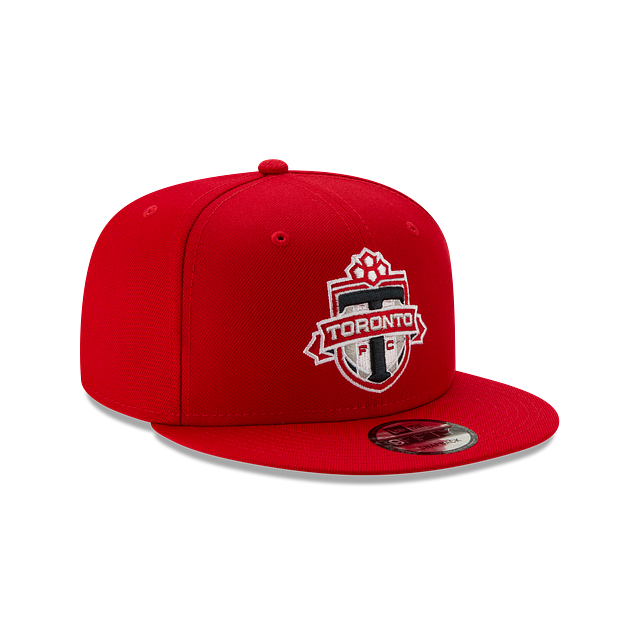 Toronto FC MLS New Era Men Red 9Fifty Team Color Basic Snapback product image 6, provided for visual reference and product