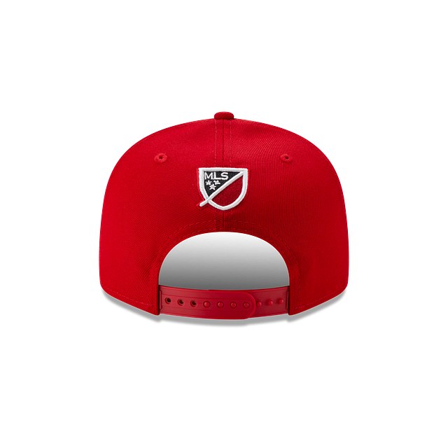 Toronto FC MLS New Era Men Red 9Fifty Team Color Basic Snapback product image 2, provided for visual reference and product