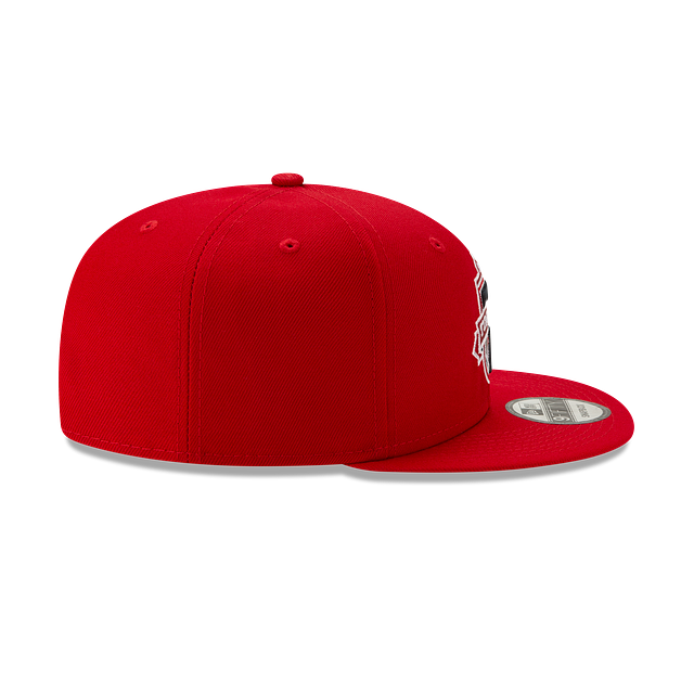 Toronto FC MLS New Era Men Red 9Fifty Team Color Basic Snapback product image 3, provided for visual reference and product
