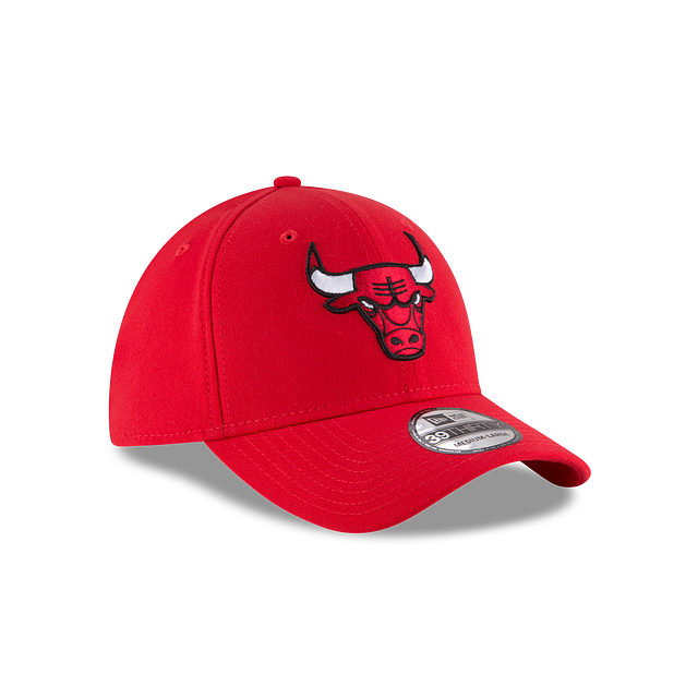Chicago Bulls NBA New Era Men Red 39Thirty Team Classic Stretch Fit Hat product image 5, provided for visual reference and