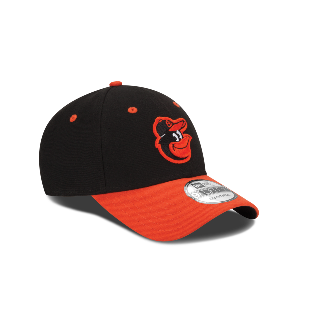 Baltimore Orioles MLB New Era Men Black 9Forty The League Road Adjustable Hat product image 4, provided for visual reference