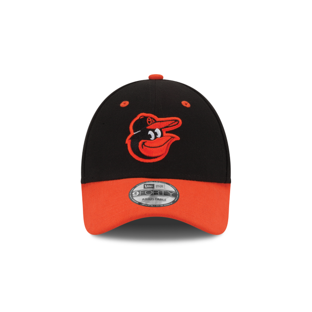 Baltimore Orioles MLB New Era Men Black 9Forty The League Road Adjustable Hat product image 3, provided for visual reference