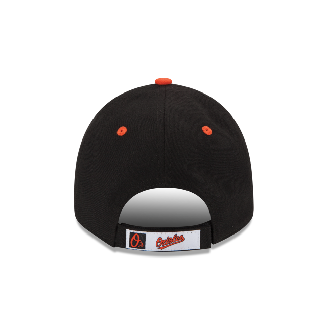 Baltimore Orioles MLB New Era Men Black 9Forty The League Road Adjustable Hat product image 2, provided for visual reference