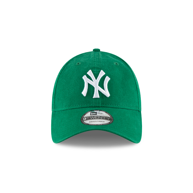 New York Yankees MLB New Era Men Kelly Green 9Twenty Classic Adjustable Hat product image 5, provided for visual reference