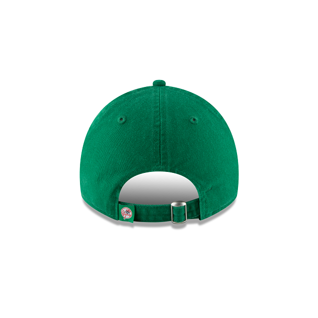 New York Yankees MLB New Era Men Kelly Green 9Twenty Classic Adjustable Hat product image 2, provided for visual reference