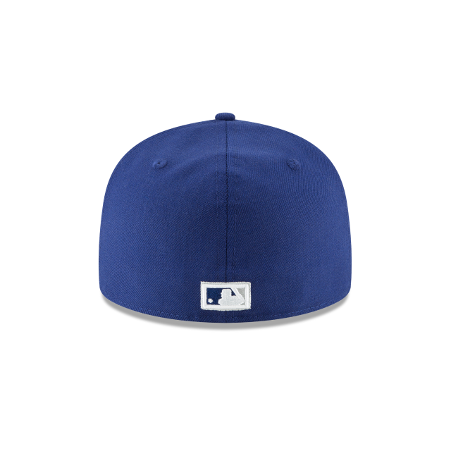 Chicago Cubs MLB New Era Men Royal Blue 59Fifty 1914 Cooperstown Wool Fitted Hat product image 2, provided for visual