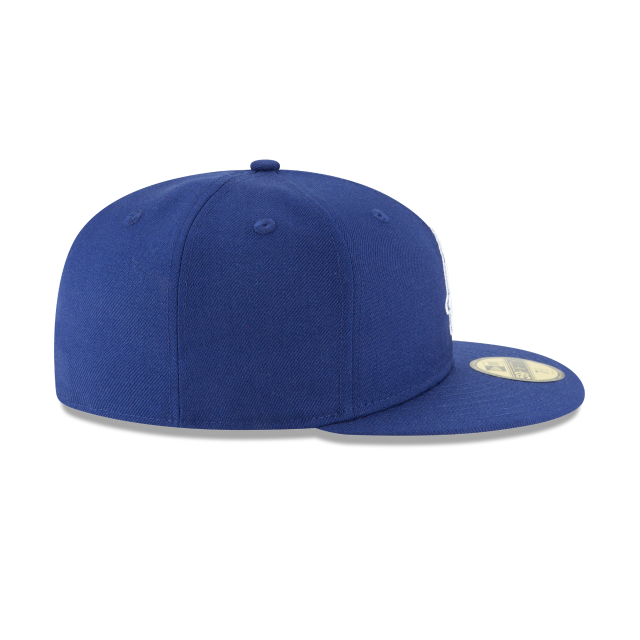Chicago Cubs MLB New Era Men Royal Blue 59Fifty 1914 Cooperstown Wool Fitted Hat product image 6, provided for visual