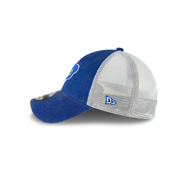 Chicago Cubs MLB New Era Men Navy 9Forty Cooperstown 1969 Washed Trucker Adjustable Hat product image 3, provided for visual
