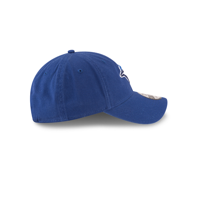 Toronto Blue Jays MLB New Era Men Royal 9Twenty Core Classic Adjustable Hat product image 3, provided for visual reference