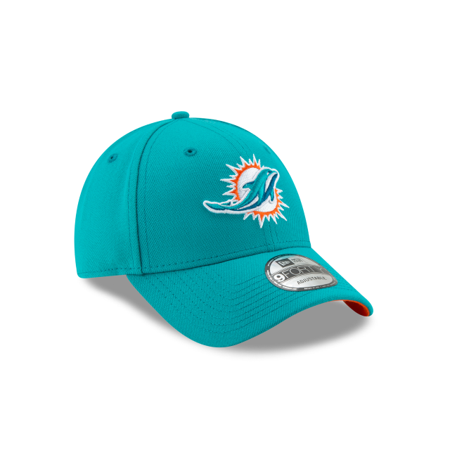 Miami Dolphins NFL New Era Men Teal Breeze 9Forty The League Adjustable Hat product image 6, provided for visual reference