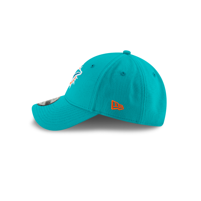 Miami Dolphins NFL New Era Men Teal Breeze 9Forty The League Adjustable Hat product image 4, provided for visual reference