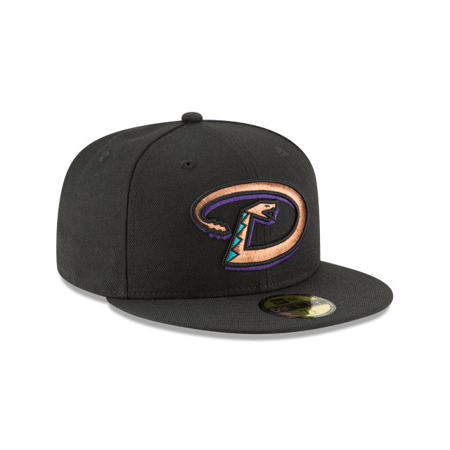 Arizona Diamondbacks MLB New Era Men Black 59Fifty 1999 Cooperstown Wool Fitted Hat product image 6, provided for visual