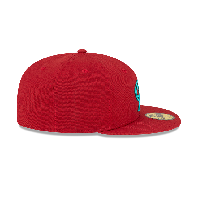 Arizona Diamondbacks MLB New Era Men Red 59Fifty Authentic Collection Alternate 2 Fitted Hat product image 4, provided for