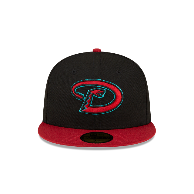 Arizona Diamondbacks MLB New Era Men Black/Red 59Fifty Authentic Collection 2024 Road Fitted Hat product image 6, provided