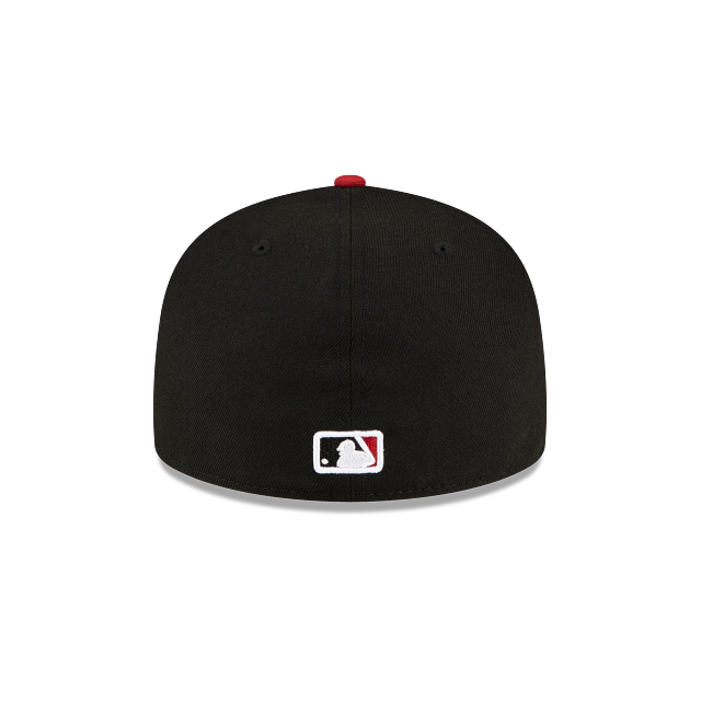 Arizona Diamondbacks MLB New Era Men Black/Red 59Fifty Authentic Collection 2024 Road Fitted Hat product image 2, provided