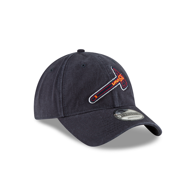 Atlanta Braves MLB New Era Men Navy 9Twenty Core Classic Alternate Adjustable Hat product image 6, provided for visual