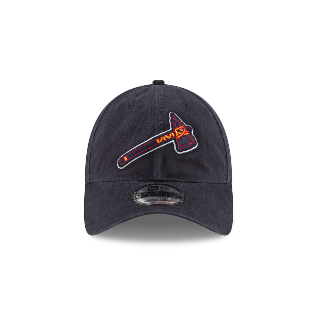 Atlanta Braves MLB New Era Men Navy 9Twenty Core Classic Alternate Adjustable Hat product image 5, provided for visual