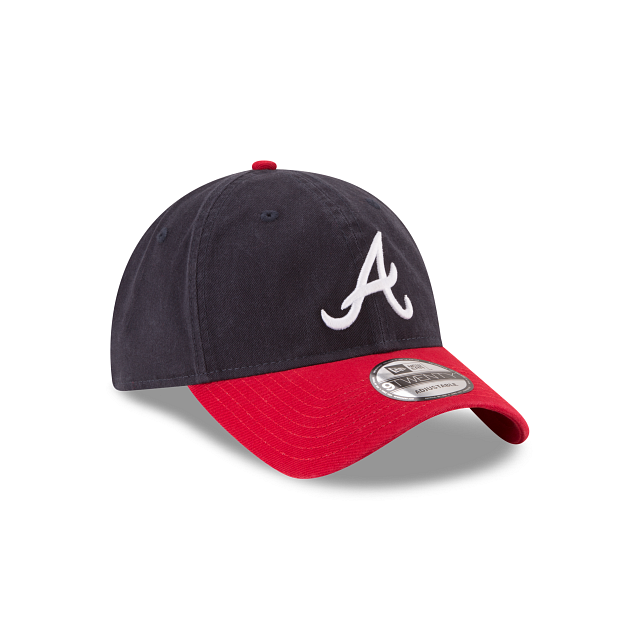 Atlanta Braves MLB New Era Men Navy/Red 9Twenty Core Classic Alternate Home Adjustable Hat product image 6, provided for