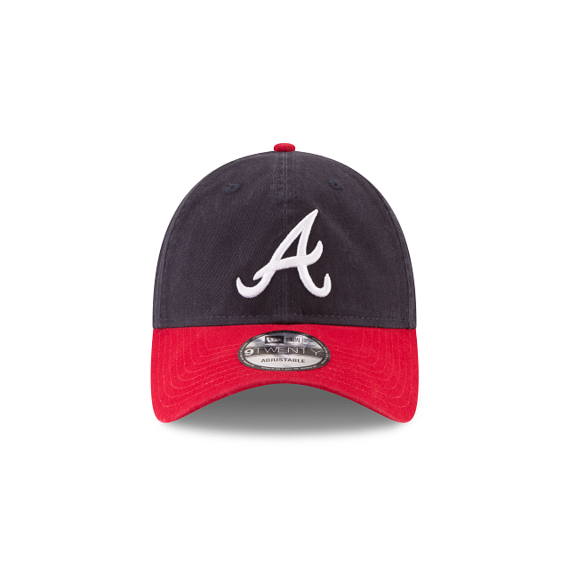 Atlanta Braves MLB New Era Men Navy/Red 9Twenty Core Classic Alternate Home Adjustable Hat product image 5, provided for
