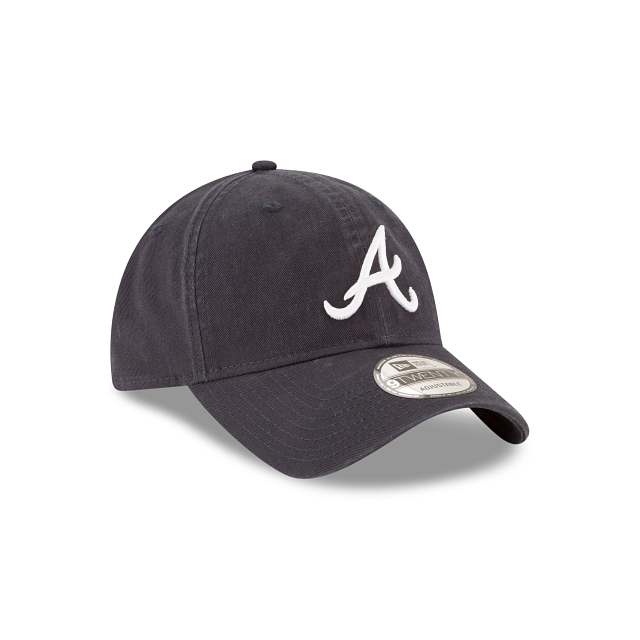 Atlanta Braves MLB New Era Men Navy 9Twenty Core Classic Alternate Road Adjustable Hat product image 6, provided for visual