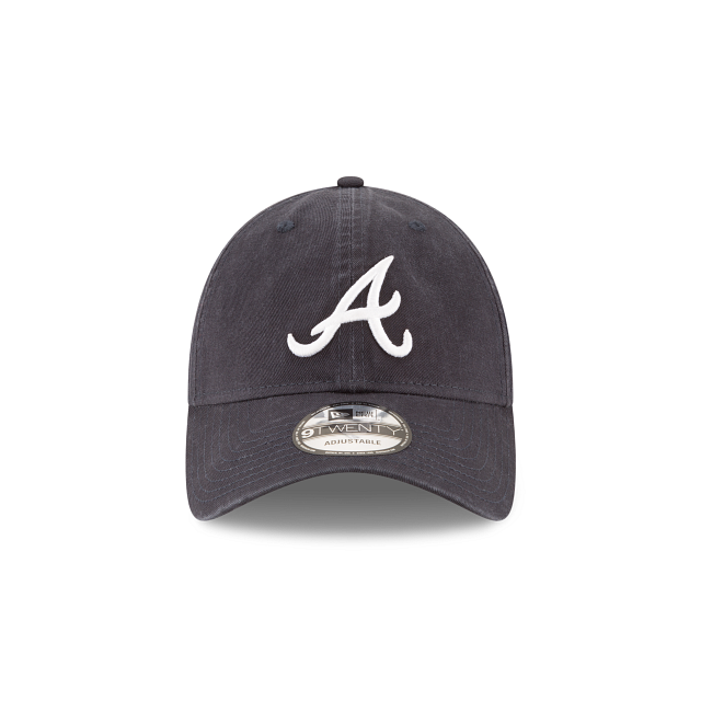 Atlanta Braves MLB New Era Men Navy 9Twenty Core Classic Alternate Road Adjustable Hat product image 5, provided for visual