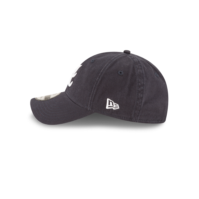 Atlanta Braves MLB New Era Men Navy 9Twenty Core Classic Alternate Road Adjustable Hat product image 4, provided for visual