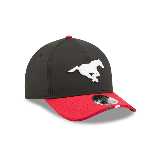 Calgary Stampeders CFL New Era Men Black Red 9FORTY M-Crown 2026 Sideline Adjustable A-Frame Hat product image 6, provided