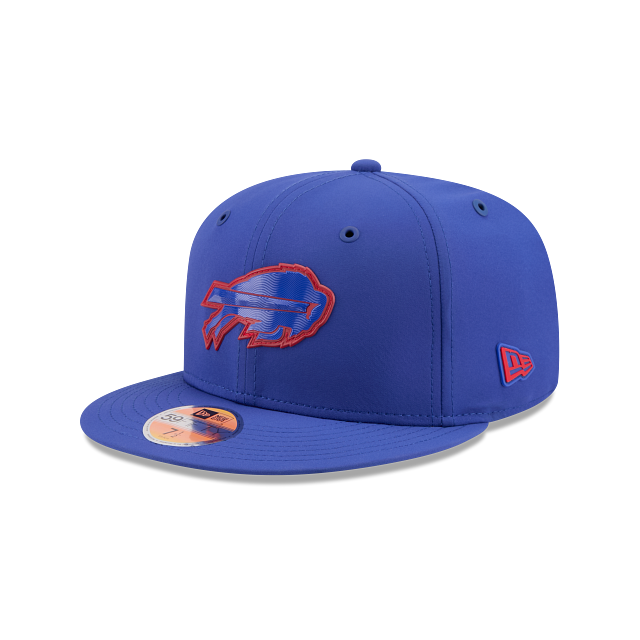 Buffalo Bills NFL New Era Men Royal 59Fifty 2026 Sideline Fitted Hat product image 1, provided for visual reference and