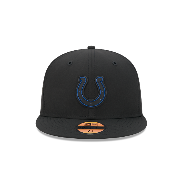 Indianapolis Colts NFL New Era Men Black 59Fifty 2026 Sideline Fitted Hat product image 3, provided for visual reference and