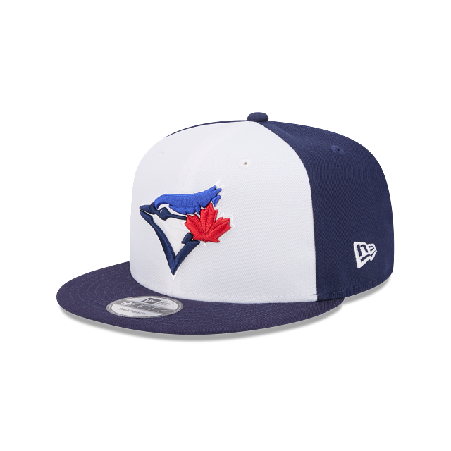 Toronto Blue Jays MLB New Era Men 9Fifty White/Royal Alternate 3 Snapback Hat product image 1, provided for visual reference