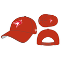 Toronto Blue Jays MLB New Era Men Red 9Forty A-Frame Snapback Hat product image 1, provided for visual reference and product