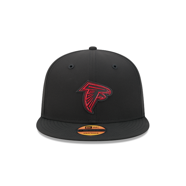 Atlanta Falcons NFL New Era Men Black 9Fifty 2026 Sideline Snapback Hat product image 7, provided for visual reference and