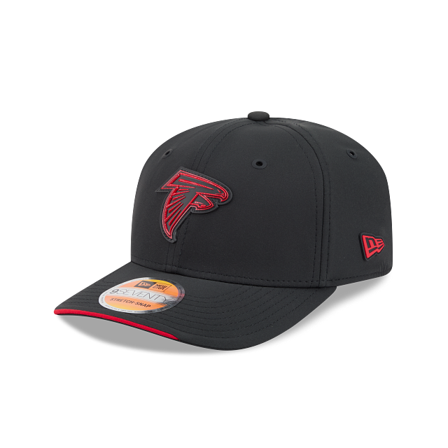 Atlanta Falcons NFL New Era Men Black 9Seventy 2026 Sideline Stretch Snapback product image 1, provided for visual reference