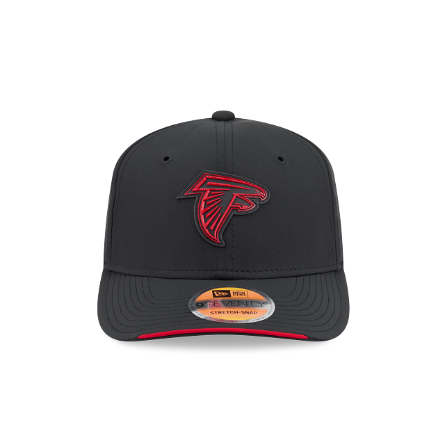 Atlanta Falcons NFL New Era Men Black 9Seventy 2026 Sideline Stretch Snapback product image 7, provided for visual reference