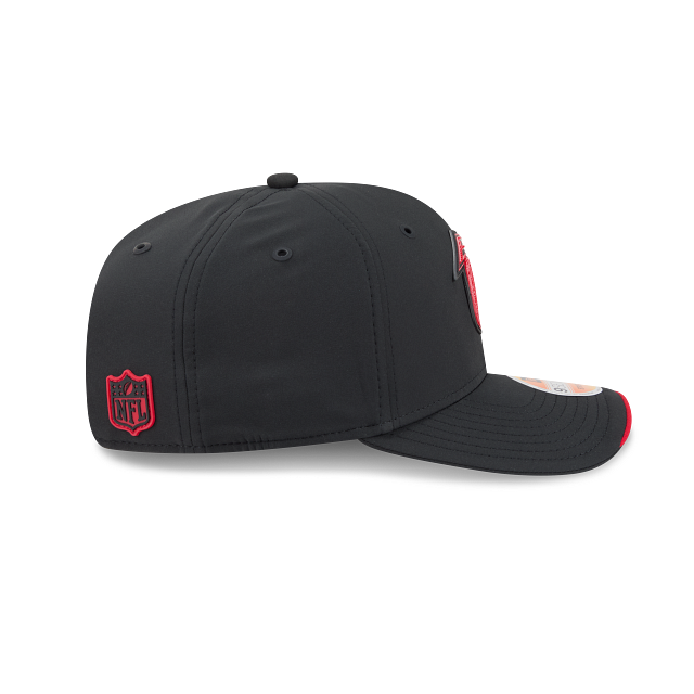 Atlanta Falcons NFL New Era Men Black 9Seventy 2026 Sideline Stretch Snapback product image 4, provided for visual reference
