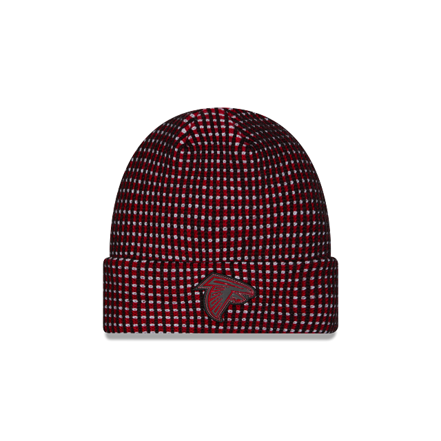 Atlanta Falcons NFL New Era Men Red/Black 2026 Sideline Cold Weather Cuffed Knit Beanie Hat product image 1, provided for
