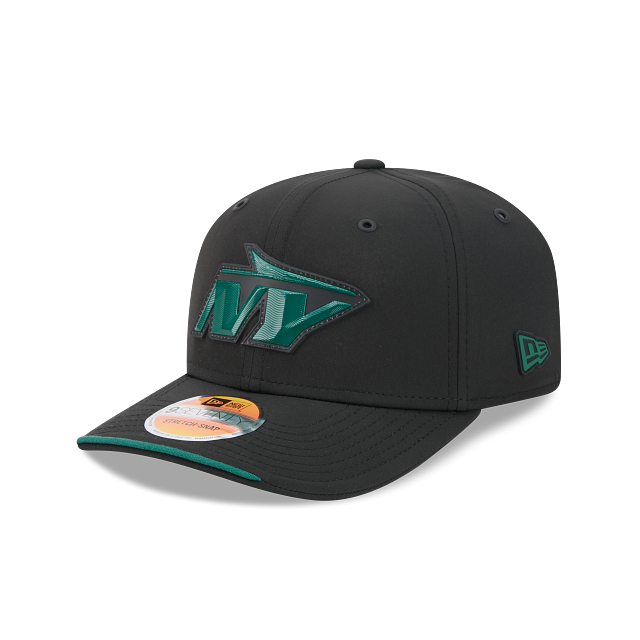 New York Jets NFL New Era Men Black 9Seventy 2026 Sideline Stretch Snapback Hat product image 1, provided for visual