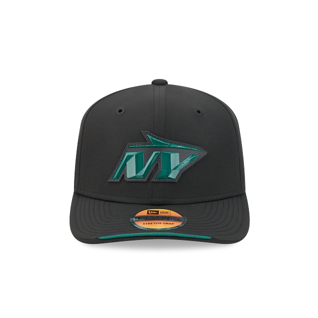 New York Jets NFL New Era Men Black 9Seventy 2026 Sideline Stretch Snapback Hat product image 6, provided for visual