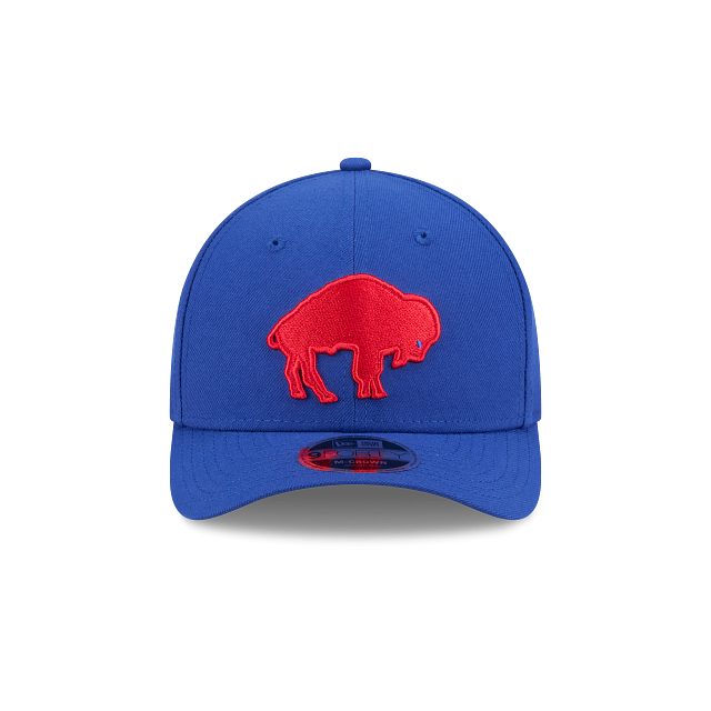 Buffalo Bills NFL New Era Men Royal 9FORTY M-Crown Snapback Throwback Team Logo Hat product image 7, provided for visual