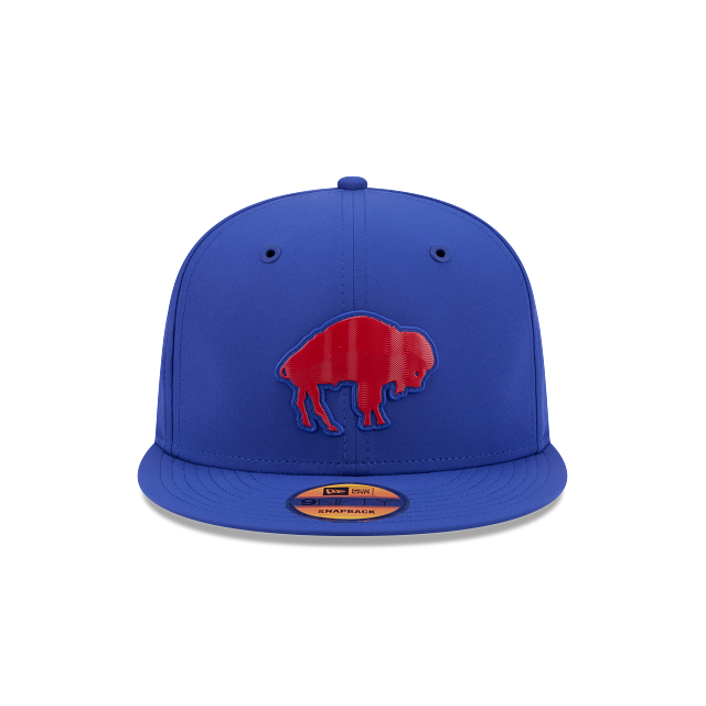 Buffalo Bills NFL New Era Men Majestic Blue 9Fifty 2026 Sideline Throwback Logo Snapback Hat product image 7, provided for