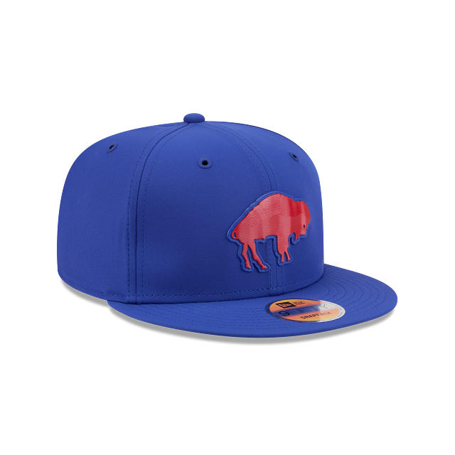 Buffalo Bills NFL New Era Men Majestic Blue 9Fifty 2026 Sideline Throwback Logo Snapback Hat product image 6, provided for