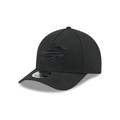 Buffalo Bills NFL New Era Men Black on Black 9FORTY M-Crown A-Frame Adjustable Hat product image 1, provided for visual