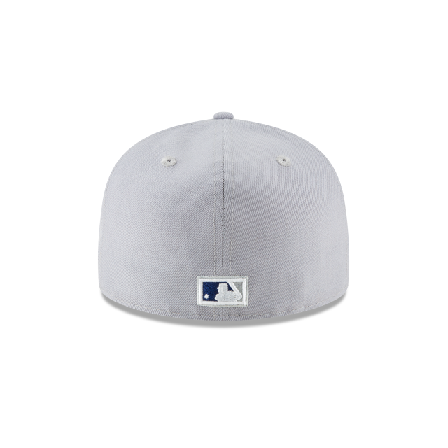 Los Angeles Dodgers MLB New Era Men Grey 59Fifty Cooperstown 1958 Wool Fitted Hat product image 2, provided for visual