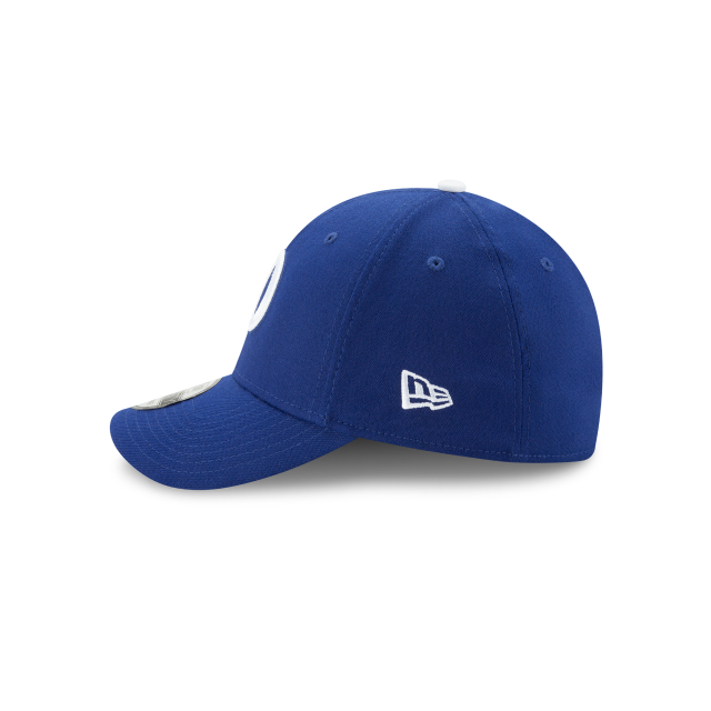 Los Angeles Dodgers MLB New Era Men Royal 39Thirty D Logo Team Classic Stretch Fit Hat product image 4, provided for visual