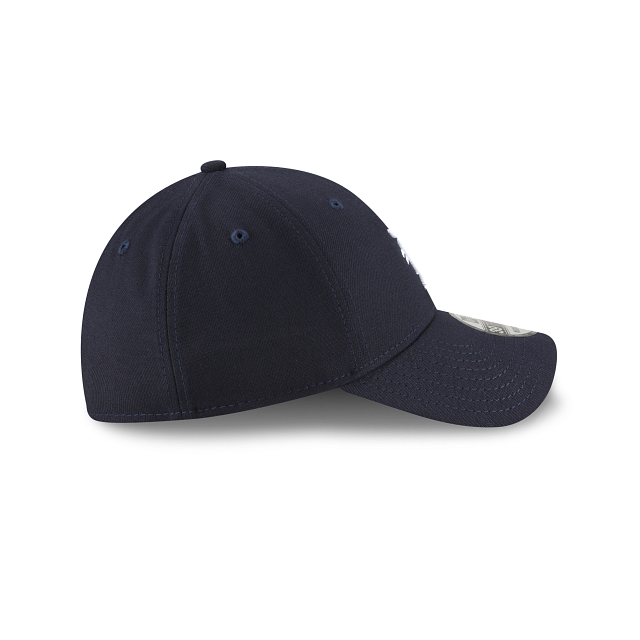 Detroit Tigers MLB New Era Men Navy 39Thirty Team Classic Stretch Fit Hat product image 4, provided for visual reference and